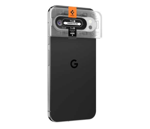 SPIGEN Optik.Tr ”Ez Fit” 2-Pack do Google Pixel 9 XL AGL08446 - 1290869 - zdjęcie 4